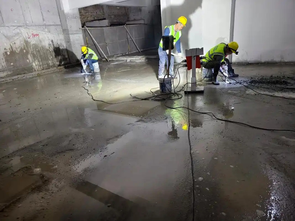 烟台芝罘区地下室堵漏
